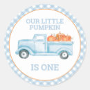 Search for pumpkin first birthday stickers Fall