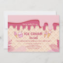 Search for ice cream social birthday invitations Food