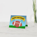 Search for football birthday cards Kids