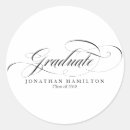 Search for black and white graduation stickers Elegant