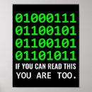 Search for binary code posters Software