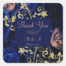 Search for royal blue and gold wedding stickers Floral