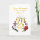 Search for husband 20th anniversary cards For him