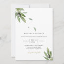 Search for olive branch wedding invitations Botanical