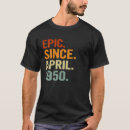 Search for 1950 style tshirts Birthday