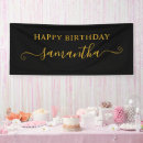 Search for happy birthday banners Gold