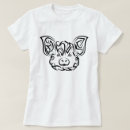 Search for black pig tshirts Black and white