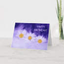 Search for purple daisy birthday cards Lavender