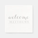 Search for welcome napkins Simple