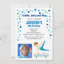 Search for tumbling invitations Blue
