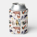 Search for cow can coolers Watercolor
