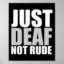 Search for rude posters Deaf