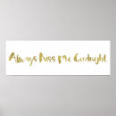 Search for goodnight posters Kiss