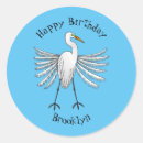 Search for great egret stickers Bird