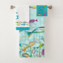 Search for fish bath towels Tropical