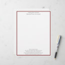 Search for red letterhead Minimalist