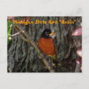 Search for michigan postcards Bird