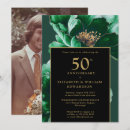 Search for emerald green wedding anniversary invitations Floral