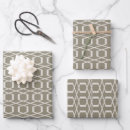 Search for geometry wrapping paper Vintage