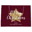 Search for red and gold gift bags Script