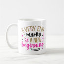 Search for a new beginning mugs Motivational