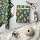 Search for gingerbread christmas wrapping paper Modern