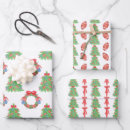 Search for christmas wreath wrapping paper Watercolor