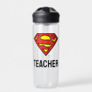 Search for superman water bottles S shield