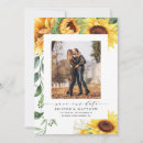 Search for sunflower save the dates Modern