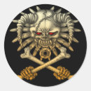 Search for punk rock skull stickers Dark