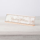 Search for elegant name plates Rose gold