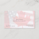 Search for america business cards Red white and blue