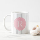 Search for black and white stripe mugs Girly