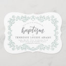 Search for baby angel christening invitations Floral