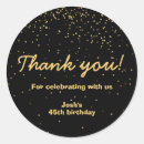 Search for black circle stickers Black and gold