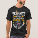 Search for because science tshirts Music