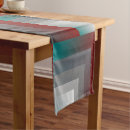 Search for dark teal table runners Geometric