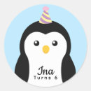 Search for penguin birthday stickers Cute