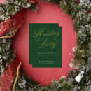 Search for gold seasonal invitations Green