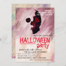Search for red halloween invitations Skeleton