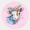 Search for cute calf stickers Pink