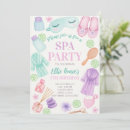 Search for spa day invitations For kids