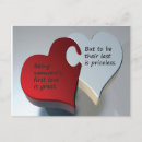Search for heart puzzle postcards Valentinesday