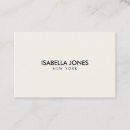 Search for plain standard business cards Simple