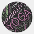 Search for asanas stickers Meditation