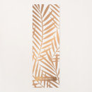 Search for palm leaves yoga mats Gold