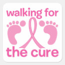 Search for find a cure stickers Breast cancer awareness