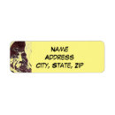 Search for alien return address labels Science fiction