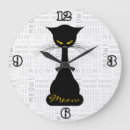 Search for meowing cat clocks Pets