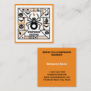 Search for creepy business cards Black and white